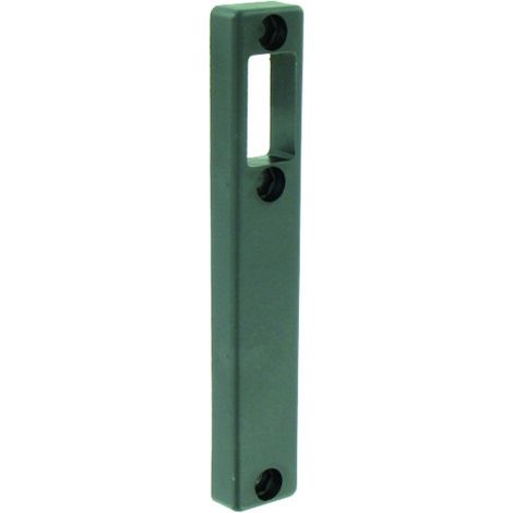 Gâche pour portillon sans vis en inox noir – Réglage de 12 à 25 mm – Réversible sans outils – Livrée avec vis inox – Tirard & Burgaud