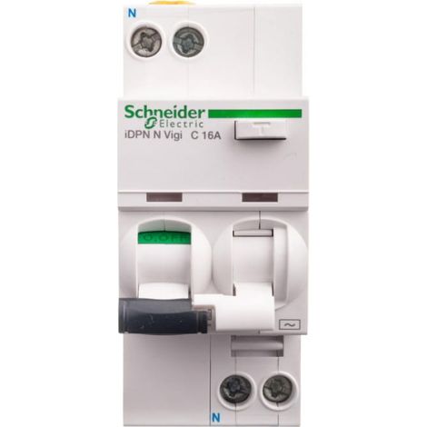 Interruttore differenziale 2P 16A C 0.03A tipo AC iDPN N vigi A9D31616