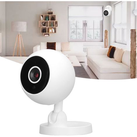 Caméra WiFi sans fil haute définition pour la surveillance de la sécurité domestique, caméra interphone intelligente réseau dôme (1/5)