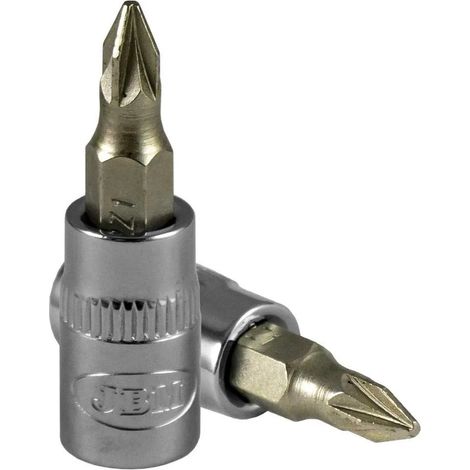 Punta cacciavite JBM pz 0 forma croce 50 Nm coppia