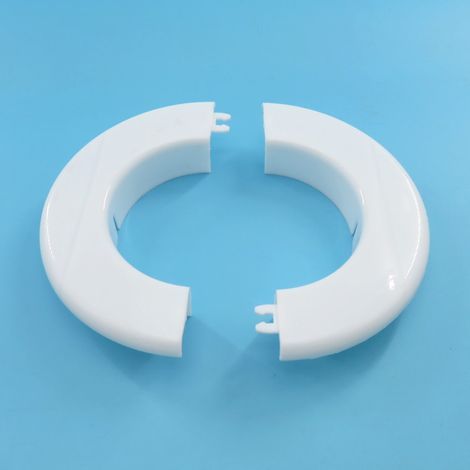 Dekorative Abdeckung für Klimaanlagenlüftung, Zierring für geteiltes Rohr, Abdeckung für Abflussrohr, Wandabdeckung für Klimaanlagenlüftung, Dekoration für Wasserleitung (1/5)