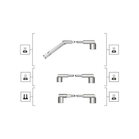 Kit de câbles d'allumage Magneti Marelli 941319170053 MERCEDES-BENZ