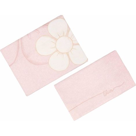 Housse de Couette Rose Ligne Elegance S 100% Coton (1/3)
