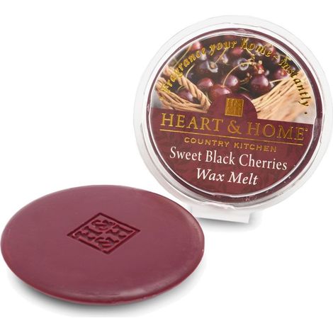Galet pour brûle parfum cire de soja cerise noire