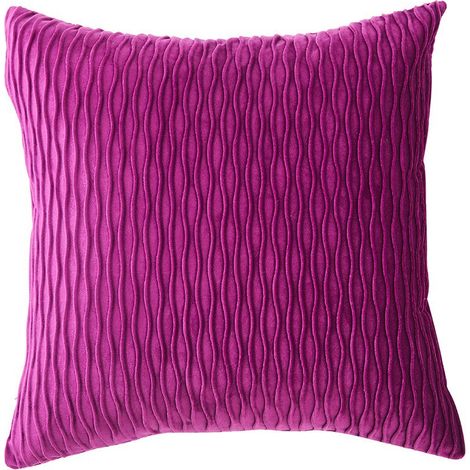 Lot de 2 Housse de Coussin, Velours Housses d'oreiller Modernes pour Canapé-lit Canapé ChaiseChambre Salon, 45x45cm, Violet
