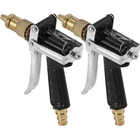 Vehicle Washing Sprayer Nozzle Crafted From Copper Perfect For Dog Bathing And Plant Watering In Assorted Color 2Pcs (1/5)