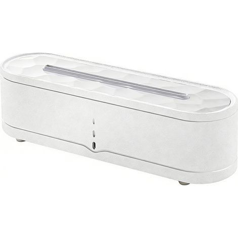 Diffuseur d'aromathérapie avec effet flamme Humidificateur à brouillard froid, lumière ambiante 7 couleurs, télécommande et 3 minuteurs pour bureau et chambre 260 ml (1/5)