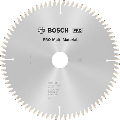 Bosch PRO MultiMat KSB,216x2.5x30mm,T80 - 2608640447