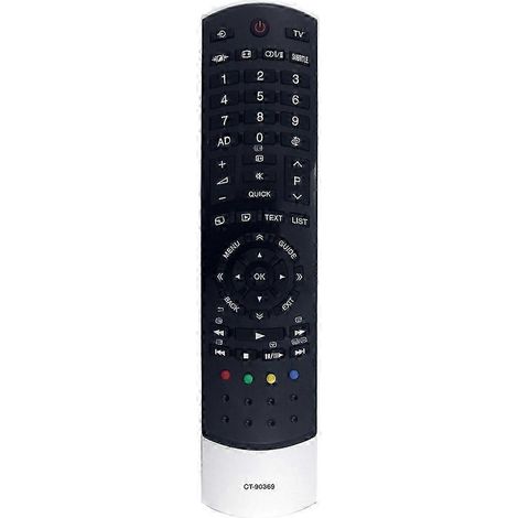 Télécommande de remplacement CT-90369 pour téléviseur Toshiba CT-90369 de bonne qualité (1/5)