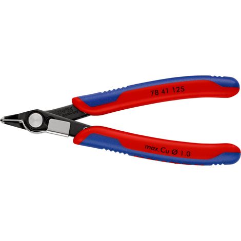 KNIPEX 78 41 125 Electronic Super Knips® con mangos multicomponentes Barnizados 125 mm