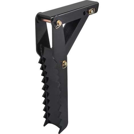 Pouce de Pelle rétrocaveuse 81,3 cm, épaisseur de Dents 12,7 mm, Pouce de Pelle Robuste, Fixations de Pouce soudées Acier Noir, Pouce mécanique réglable pour Pelle rétro Pelle (1/5)