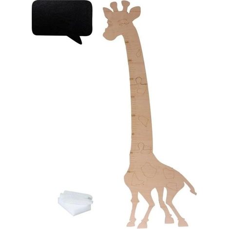 Höhenmessung der Holzgiraffe