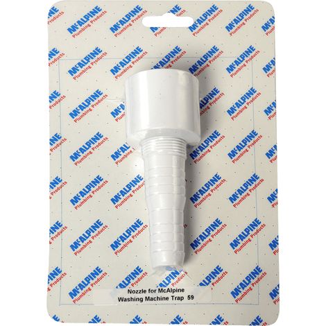 McAlpine CARD-59 Nozzle For McAlpine Washing Machine Adaptor - WMF3BODY (1/2)