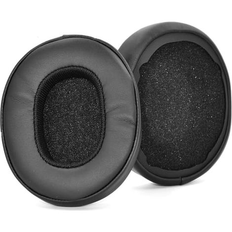 Coussinets d'oreille noirs pour casque Skullcandy Crusher Wireless/Crusher ANC/Hesh3 (1/5)