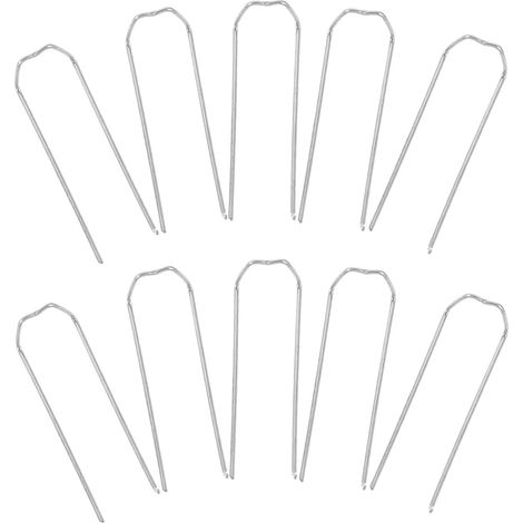 Clous Métalliques sans Abîmer Les Pétales 200 Pièces pour Fleurs Argentés, Épingles Artisanales en Métal, pour Création de Couronnes et Design Floral (1/5)