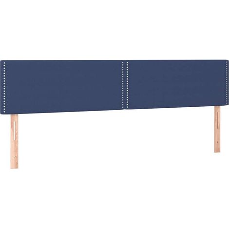 Maison Exclusive - Cabeceros tela azul 180x5x78/88 cm (1/5)