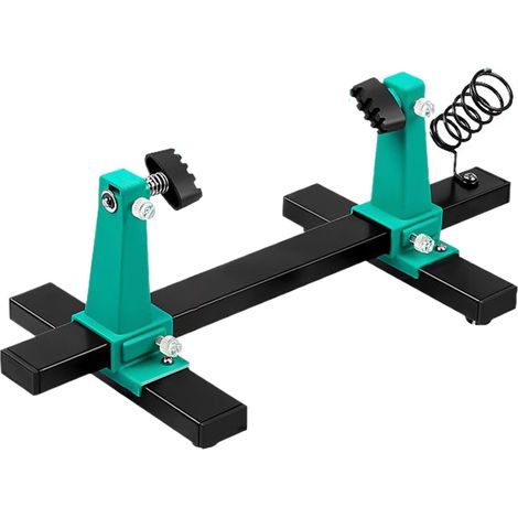 Supporto per PCB, supporto per saldatura, 40,6 x 16,5 x 12,5 cm, morsetto da scrivania regolabile, portautensili compatto per dissaldatura, saldatura, riparazione di circuiti stampati, oreficeria, cre