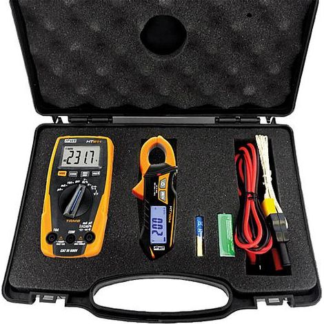 Appareil de mesure HT e-Kit multimetre HT211 + Sonde de courant HT7004