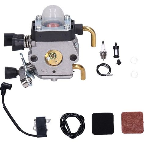 Vergaser-Zündspulen-Kraftstofffilter-Kit für Rasenmäher (FS80R, FS85, FS80, HS80, HT75, HS75, HS85, KM85)