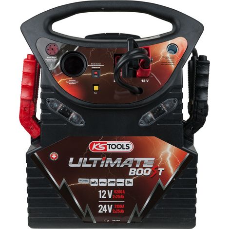 KS Tools - Booster à batterie 12V/24V PL à trolley - 6200A/3100A - 550.1825 (1/5)