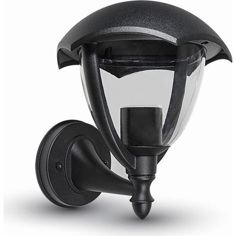 V-TAC VT-730 PORTALAMPADA DA GIARDINO WALL LIGHT DA MURO PER LAMPADINE E27 - SKU 7046 (1/5)