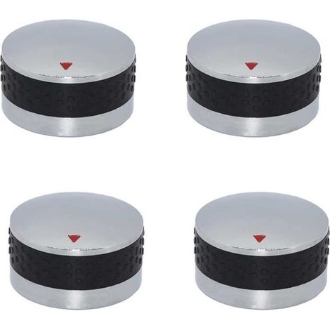 Boutons de commande - Non spécifié - Lot de 4 - Plastique - 58 mm et 50 mm - Antidérapants