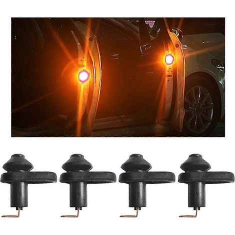 Interrupteur universel noir pour éclairage intérieur de portière de voiture (1/4)
