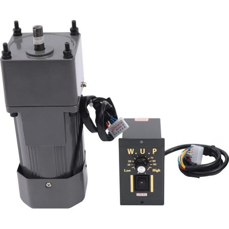 Einstellbarer Zahnradmotor mit hohem Drehmoment, 90 W 220 V AC Gear Motor Electric Motor with Speed Controller Reducer 20 K (1/5)