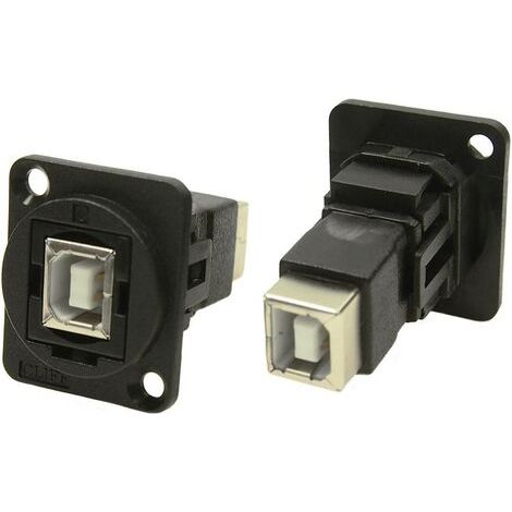 Prolongateur USB 2.0 type B femelle vers USB 2.0 type B femelle Cliff CP30203N 1 pc(s) (1/2)
