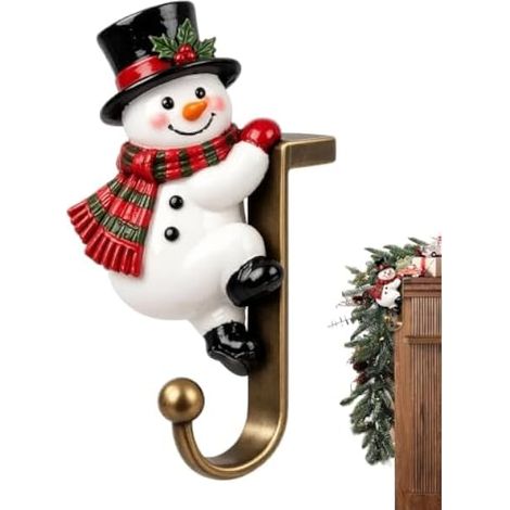 Décoration Drôle Et Mignonne Support À Guirlande Pour Manteau De Cheminée (1/5)
