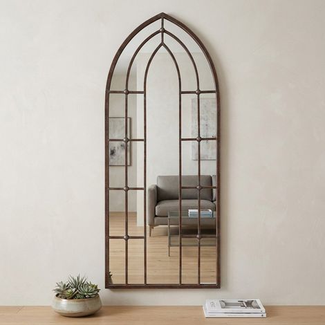 Decorative Church Arch Wall Mirror (1/2)