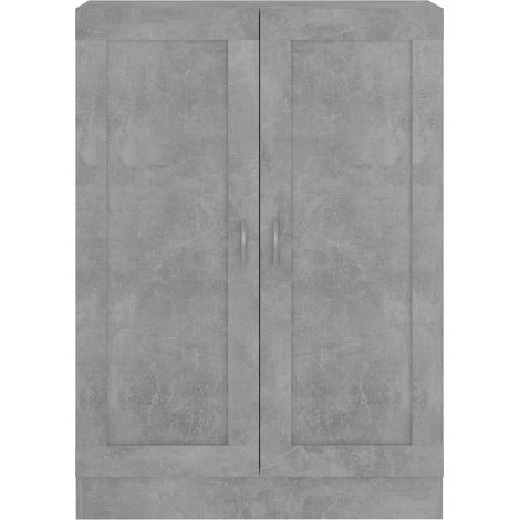 Commode Gris béton 82,5x30,5x115 (1/5)
