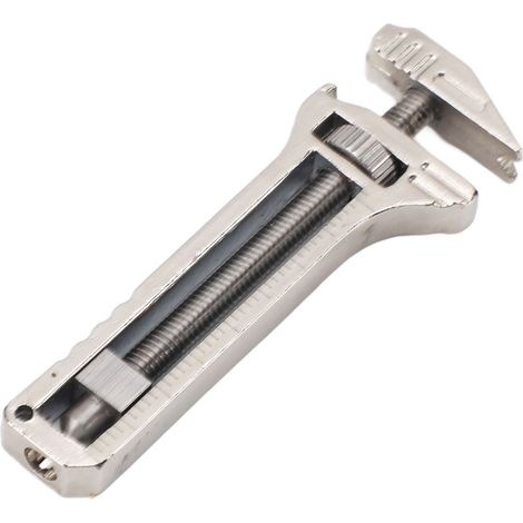 Kompaktes und tragbares Multitool aus Titanlegierung, ideal für Outdoor-Aktivitäten: Schraubenschlüssel, Flaschenöffner, Schraubendreher und Zubehör. Perfekt für den Einsatz im Freien. (1/5)