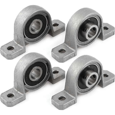 Kit de support de vis à billes interne en alliage de zinc, comprenant un logement de roulement en 4 pièces, un alésage de roulement et un diamètre kit KP000 10 mm en 5 pièces (1/5)