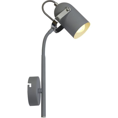 Lampada a sospensione Candellux Gray E14 grigia cromata (1/2)
