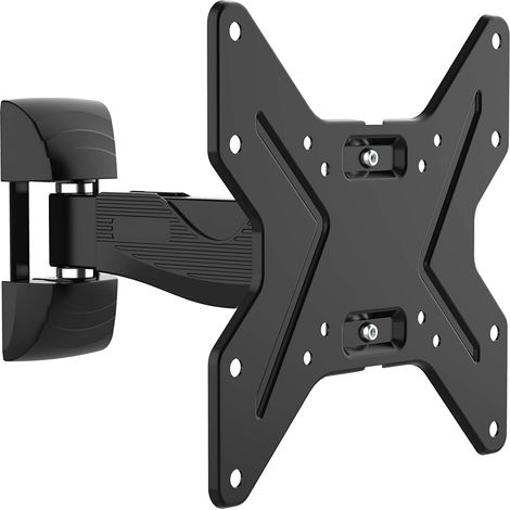 TM Electron TMSLC282 Wandhalterung Universal Neigbar und schwenkbar mit Arm für LED-, OLED-, LCD-, Plasma-Monitore oder Fernseher of 26" bis 40", MAX. 25Kg, VESA 200X200
