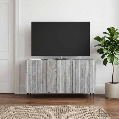 vidaXL Mobile TV Grigio Sonoma 99 x 34,5 x 52 cm Legno (1/5)