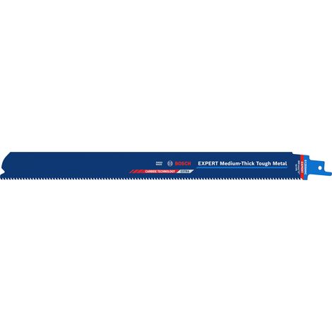 Bosch EXPERT Medium-Thick Tough Metal S1255HHC Blade 10 Pcs 2608902327