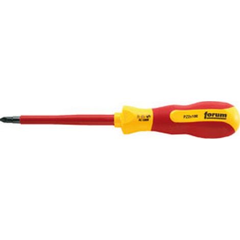 Cacciavite Pz Vde Phillips Con Lama Circolare, Dimensione: Pz 3, Lunghezza La Lama 150 Mm, Lunghezza Totale 265 Mm, Diametro Della Lama: 9,8 Millimetri