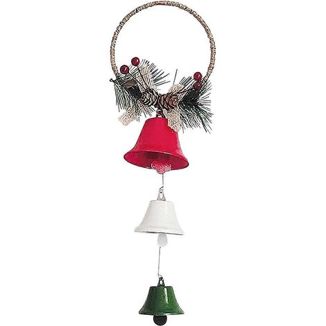 Cloches de Noël, décorations de fêtes, cloches en fer forgé (1/2)