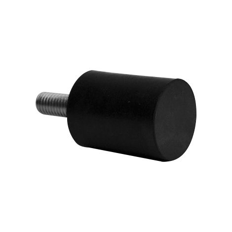 Plot antivibratoire mâle RS PRO M14 Ø 80mm en Caoutchouc naturel ( Prix pour 1 )