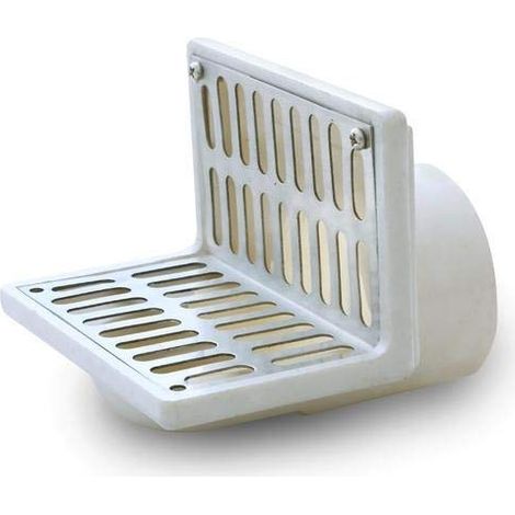 V-shaped drain, 2" outlet, roof/balcony/terrace/bathroom/side wall drain, corner parapet drain, L-shaped drain