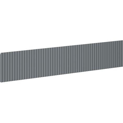 Mexen Rivel avant rainuré pour corps d'armoire de salle de bain 90 x 20 cm, graphite mat - 91A20-0900-235-1-66 (1/2)