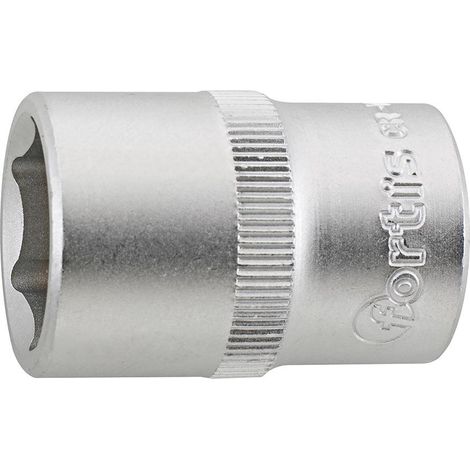 Fortis Steckschlüssel-Einsatz 1/2, 18 mm, 6kt. (1/4)