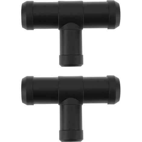 Store 2 Raccords en T pour Tuyau de Chauffage/Refroidissement d'eau 3/4" X 5/8" X 3/4" pour Système de Refroidissement Moteur de Chauffage (1/5)