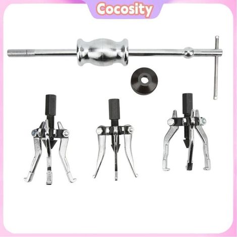 Ensemble d'extracteur - COCOSITY - Jeu 3 mâchoires - Marteau coulissant - Externes et internes - Acier Cr-V (1/5)