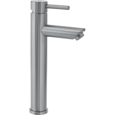 Grifo alto para lavabo Garda gun metal 28,5 x 4,9 x 14,6 cm (1/2)