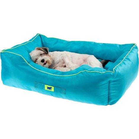 Panier Chien Petits Tissu Résistant aux Rayures Lavable Coussin Chiens imperméable 55 x 45 x 20 cm. Bleu (1/5)