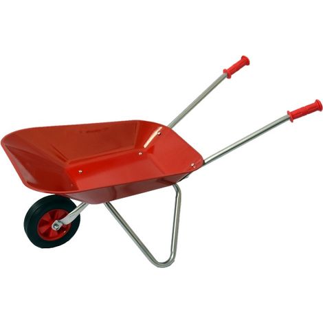 Brouette de jardin métallique pour enfant rouge Spear And Jackson