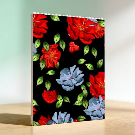Cadre photo en briques pour adultes, surprise pour la Saint‑Valentin (1/5)